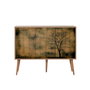 Hanah Home Consola Mega - 729 Roble Sonoma